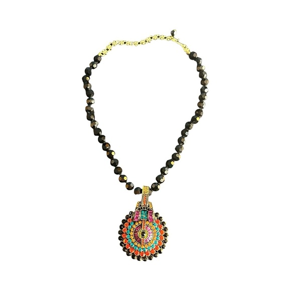 Heidi Daus Guilty Pleasure Beaded Crystal Magnetic Enhancer Necklace - Picture 9 of 14